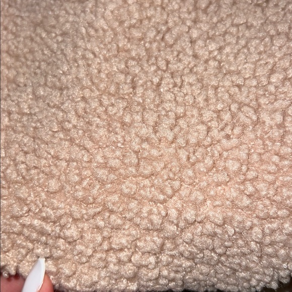 Express Light peach Teddy Jacket - Picture 6 of 6